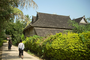 タイ族の伝統的家屋