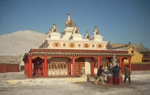 ダンバダルジャー寺院の堂