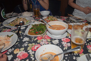タイ料理の数々
