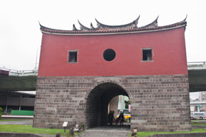 台北の城壁の痕跡・承恩門