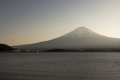 富士山と河口湖大橋