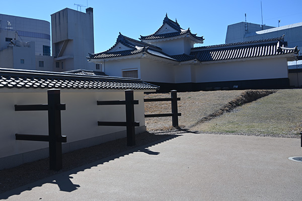 水戸城の二の丸角櫓