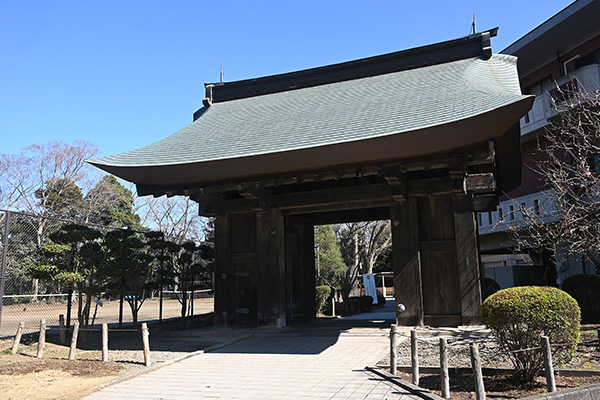 水戸城の薬医門