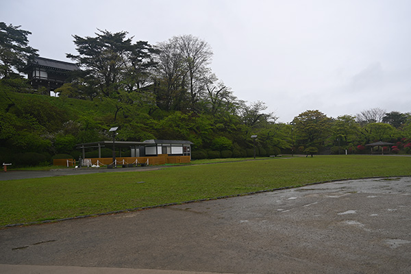 久保田城の二の丸広場