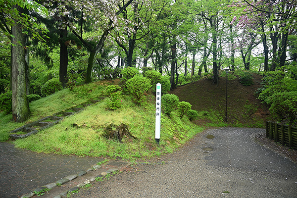 久保田城の土塁