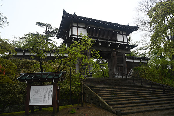 久保田城の表門
