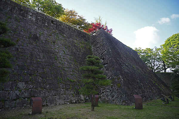 盛岡城の石垣