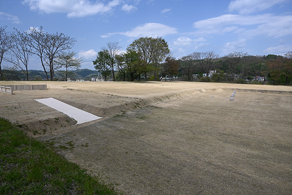 九戸城の本丸跡