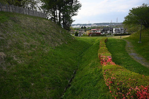 根城の堀跡
