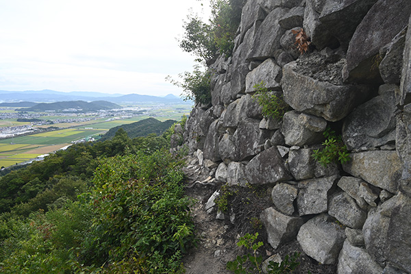 観音寺城大石垣