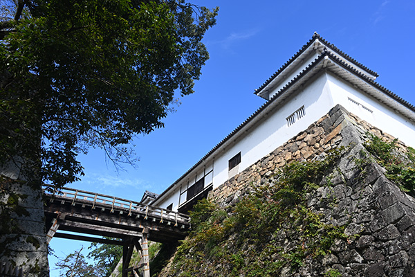 彦根城の廊下橋と天秤櫓