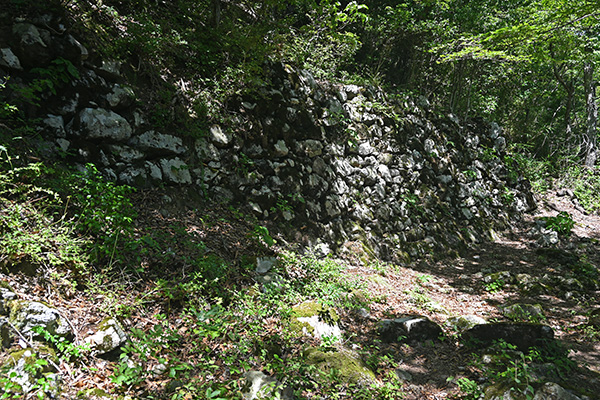 小谷城の大石垣