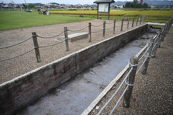 蛙が鼻築堤跡の発掘調査