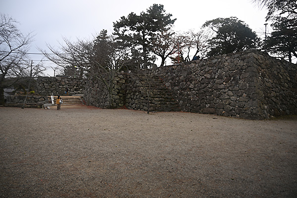 松阪城本丸下段