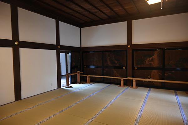 川越城本丸御殿内部