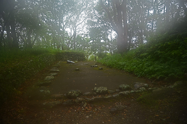 岡豊城 三之段