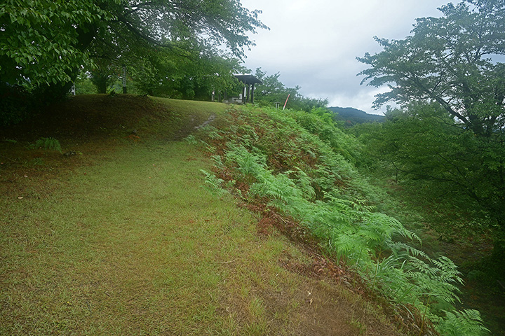 鮫ヶ尾城 本丸跡