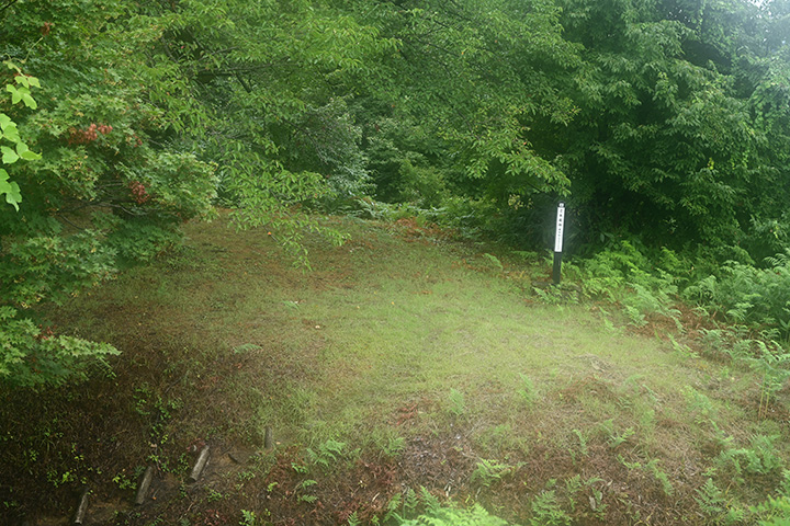 鮫ヶ尾城 米蔵跡