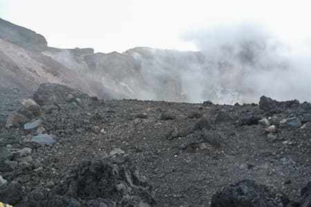 富士山の「お鉢」