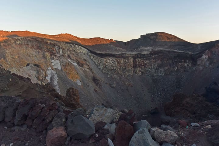 富士山の「お鉢」