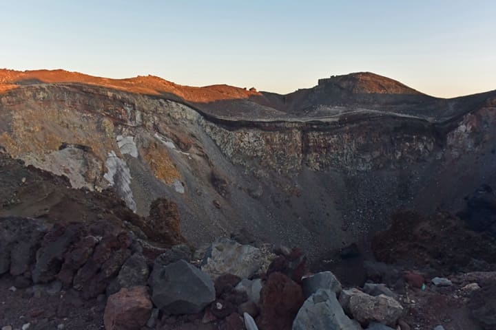 富士山の「お鉢」