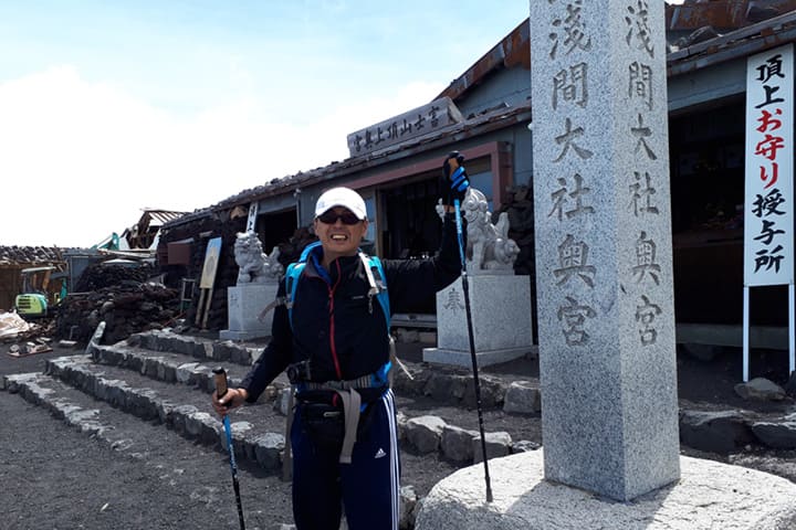 富士山登頂達成