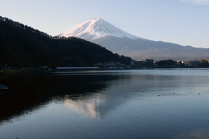 逆さ富士