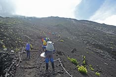 須走ルート富士登山