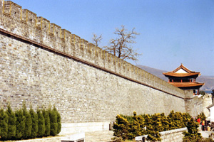 大理古城の城壁