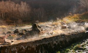 長白山の温泉