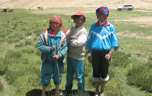 チベタンの少年たち
