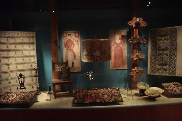 北欧民俗博物館の展示
