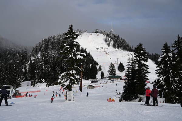 グラウス山山頂
