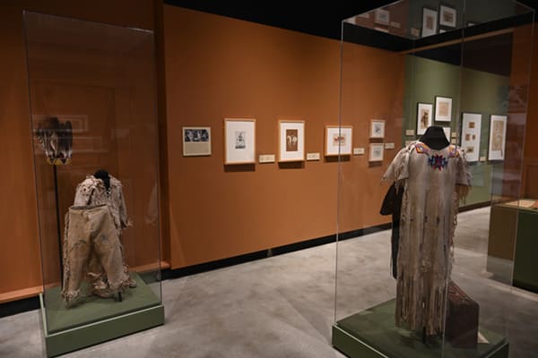 バンクーバー博物館の、先住民の時代の展示