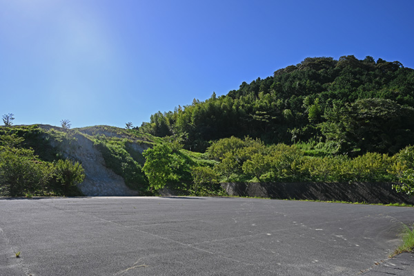 高天神城がある高天神山（鶴翁山）