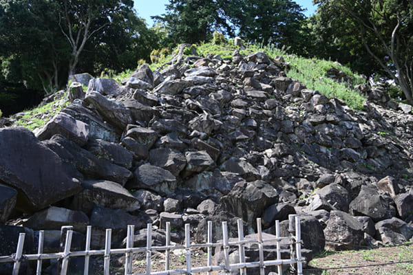 石垣山城の南曲輪石垣