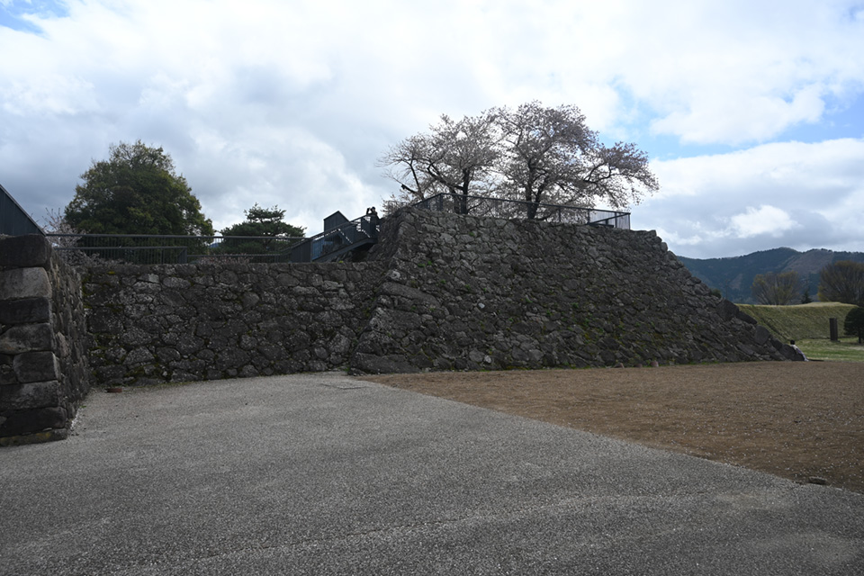 松代城戌亥隅櫓台