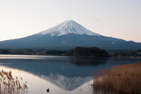 逆さ富士