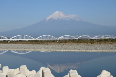 逆さ富士