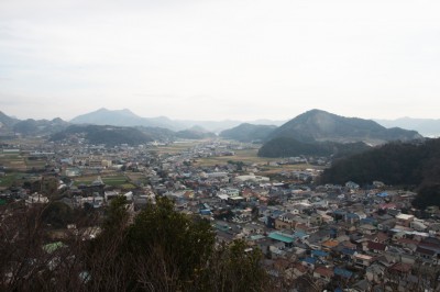 勝山の農村風景