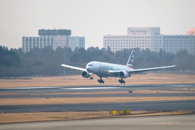 アメリカン航空機