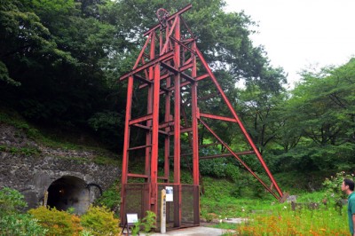 佐渡金山の櫓