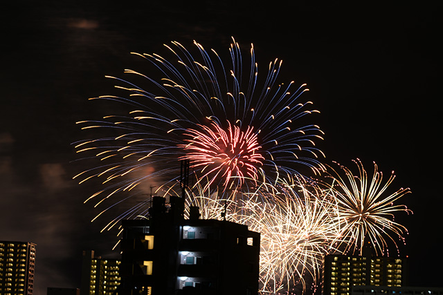 多摩川六郷花火大会